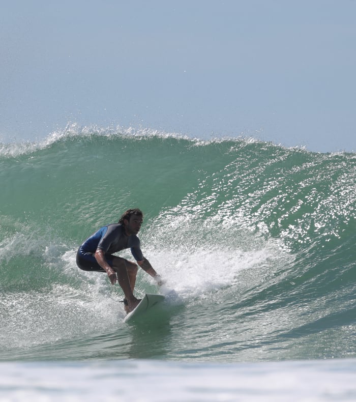  Surf à Carcans Beach et découverte Bombannes
