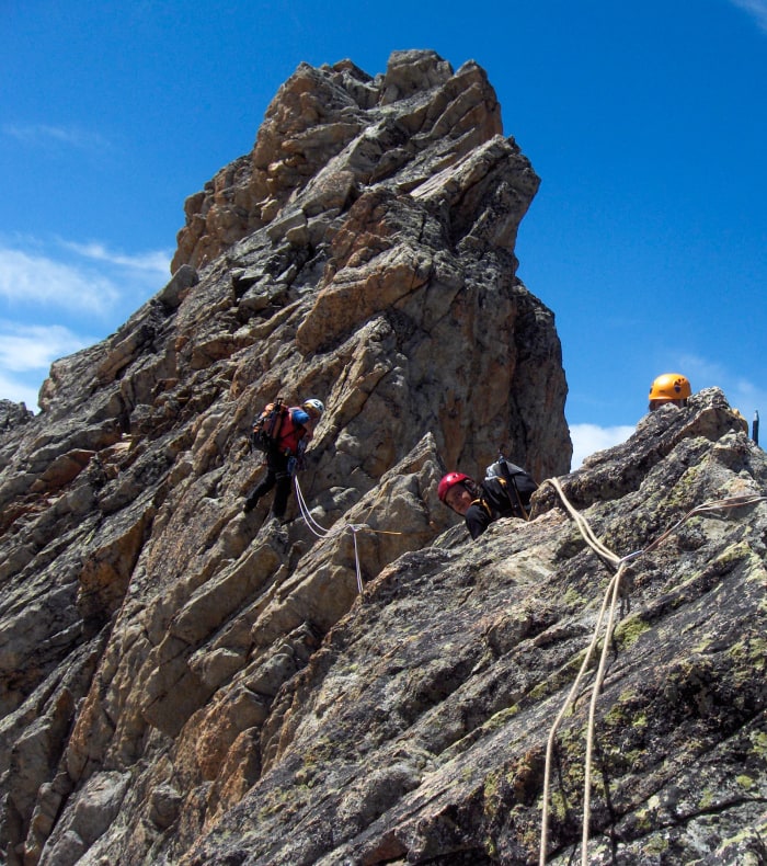 Alpinisme rocher Haute Montagne Evolution