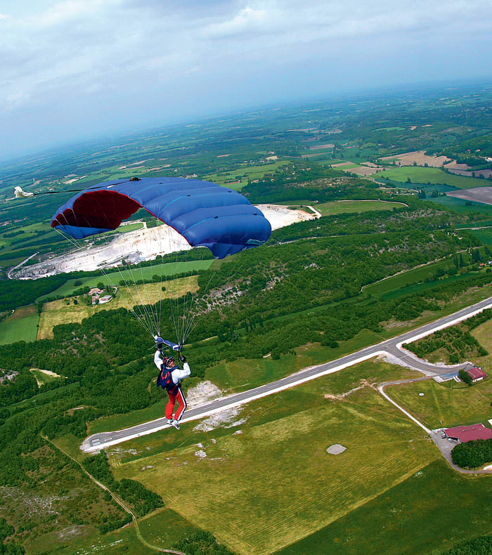 Apprendre le parachutisme en 5 jours en progression traditionnelle