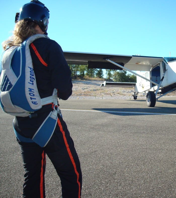 Apprendre le parachutisme en 5 jours en progression traditionnelle