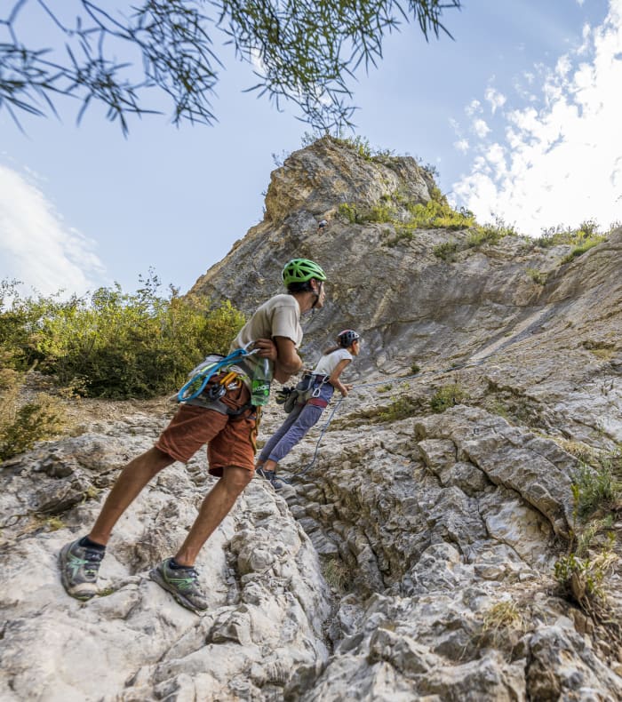Break 3 jours Escalade Initiation grandes voies