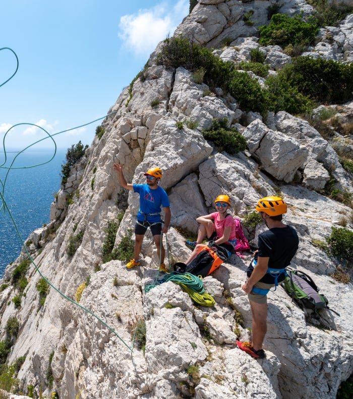 Break 4 jours / 4 nuits Escalade grandes voies Initiation