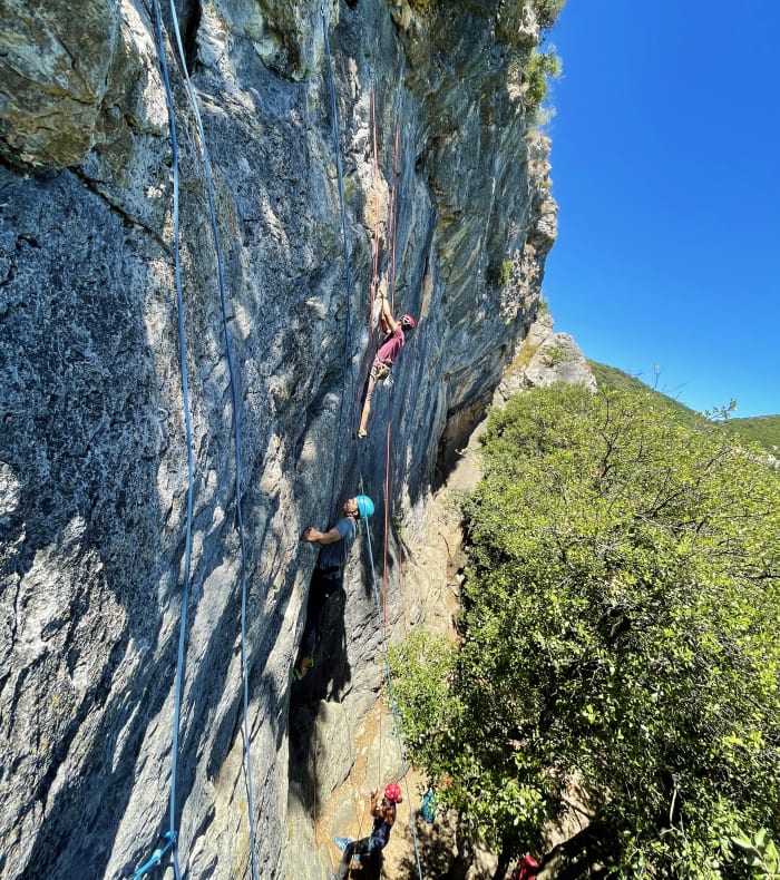 Break escalade Larzac - Arrière pays de Montpellier