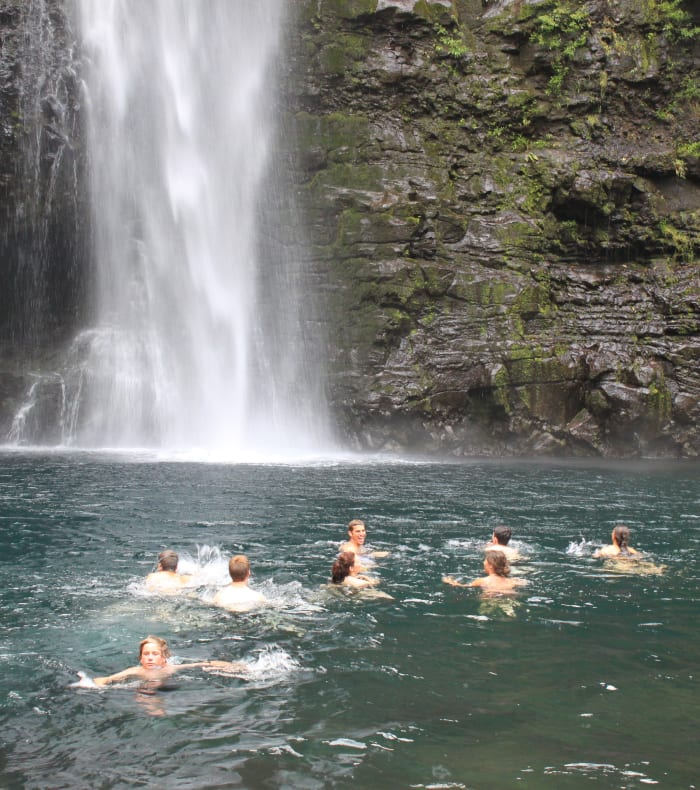 Canyoning på Réunion — billede 2