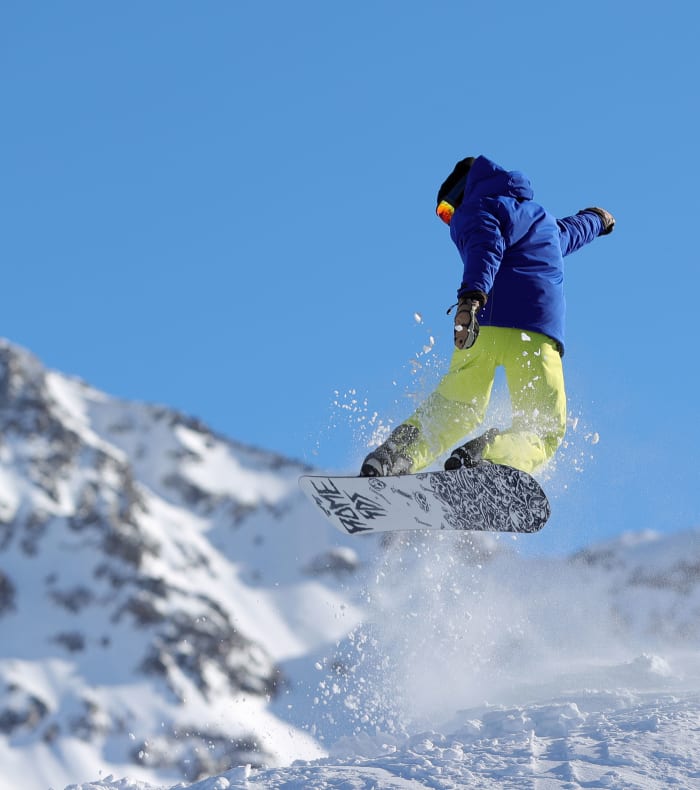 Découverte du snowboard hors-piste