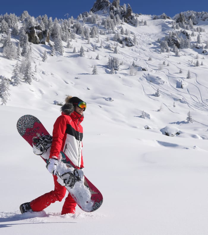 Opdag offpiste-snowboard — billede 2