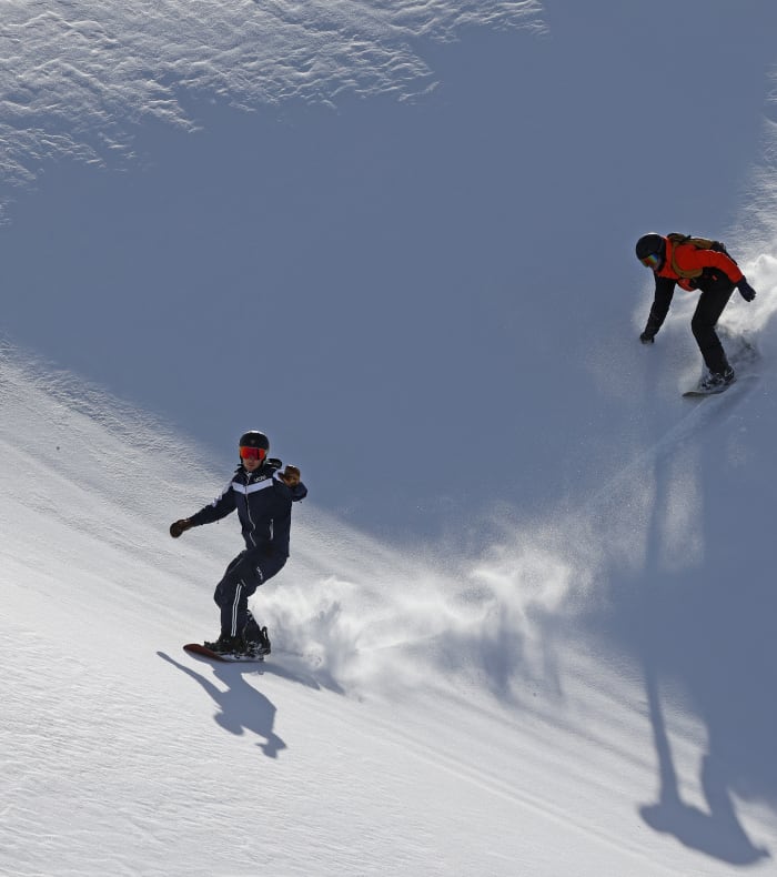 Découverte du Snowboard hors-piste