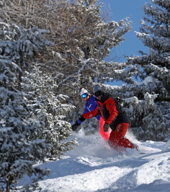 Découverte du Snowboard hors-piste
