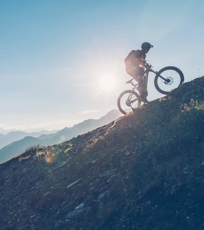Découverte VTT Electrique face au Mont Blanc 