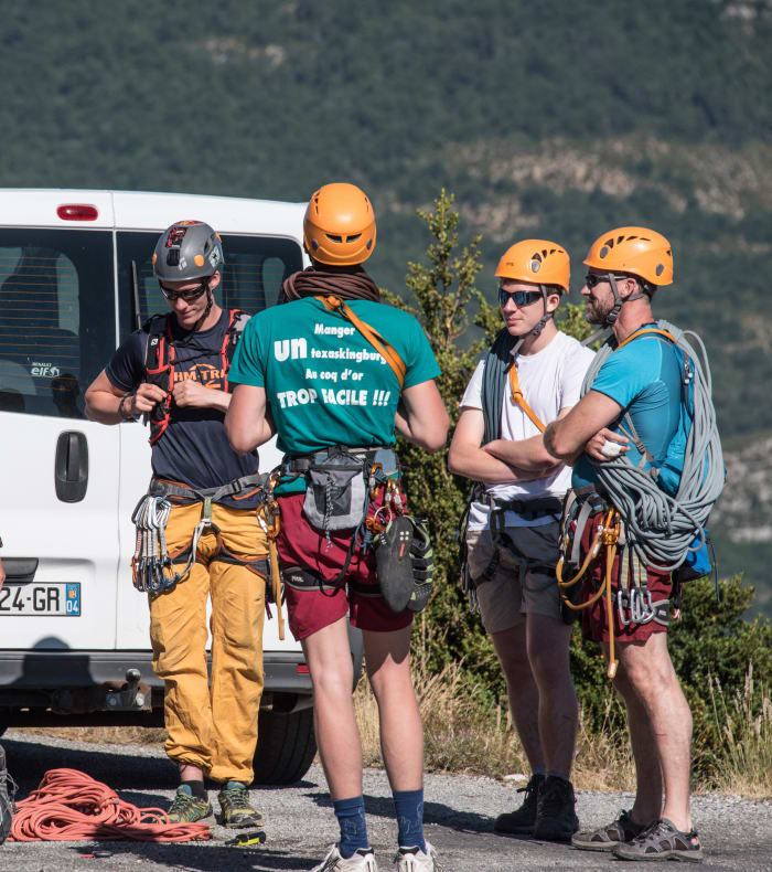 Escalade grandes voies Initiation - Happy Summer