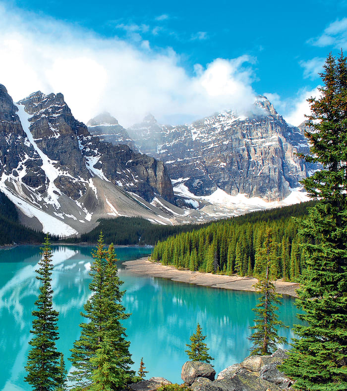Lacs et glaciers des Rocheuses