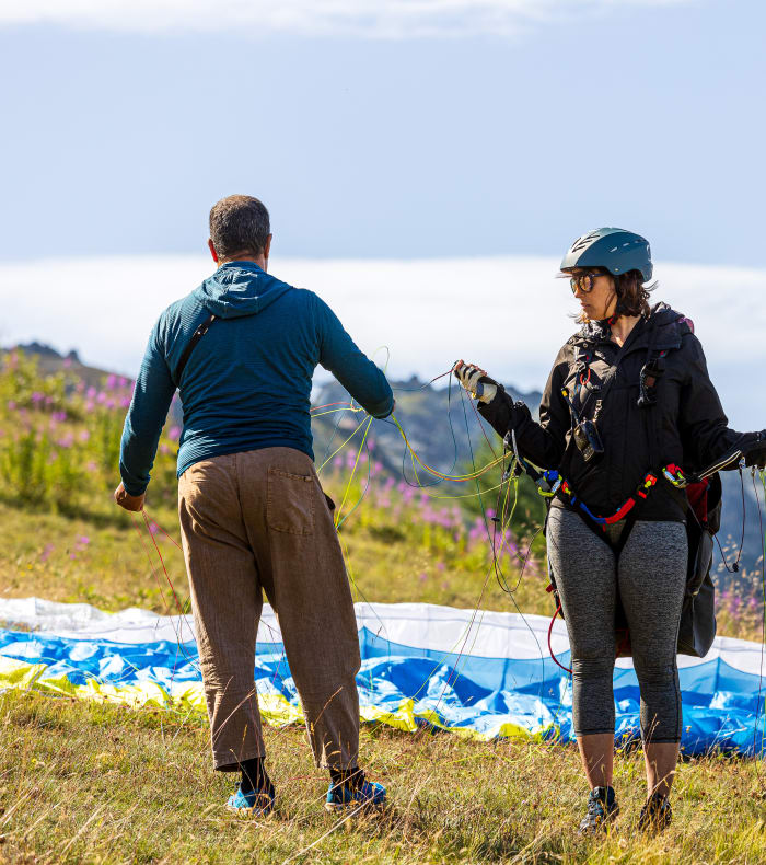 Parapente spécial débutant