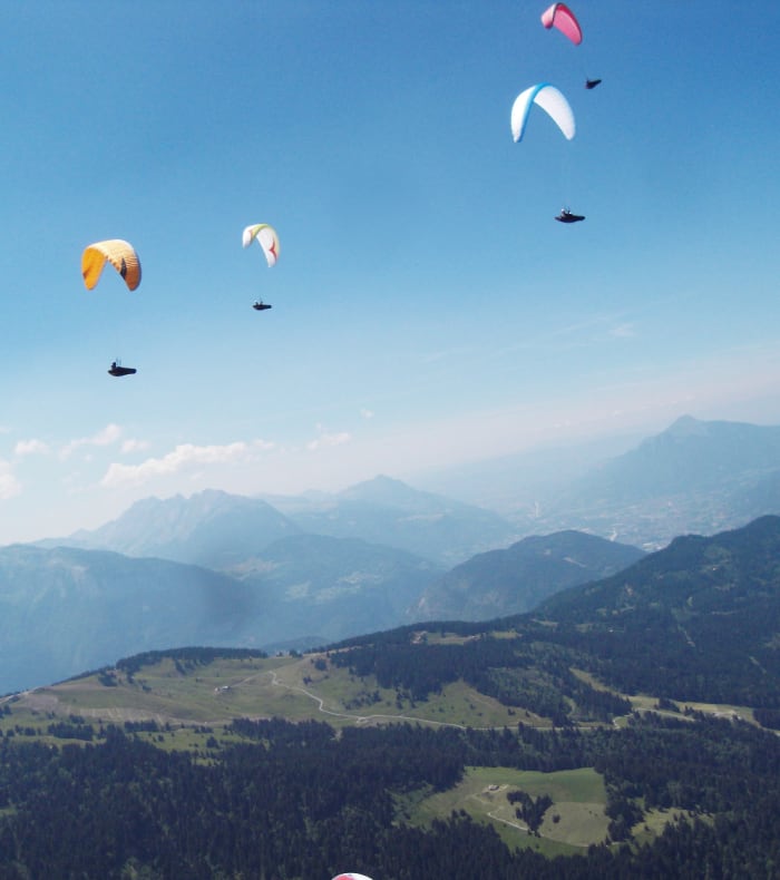Parapente spécial débutant