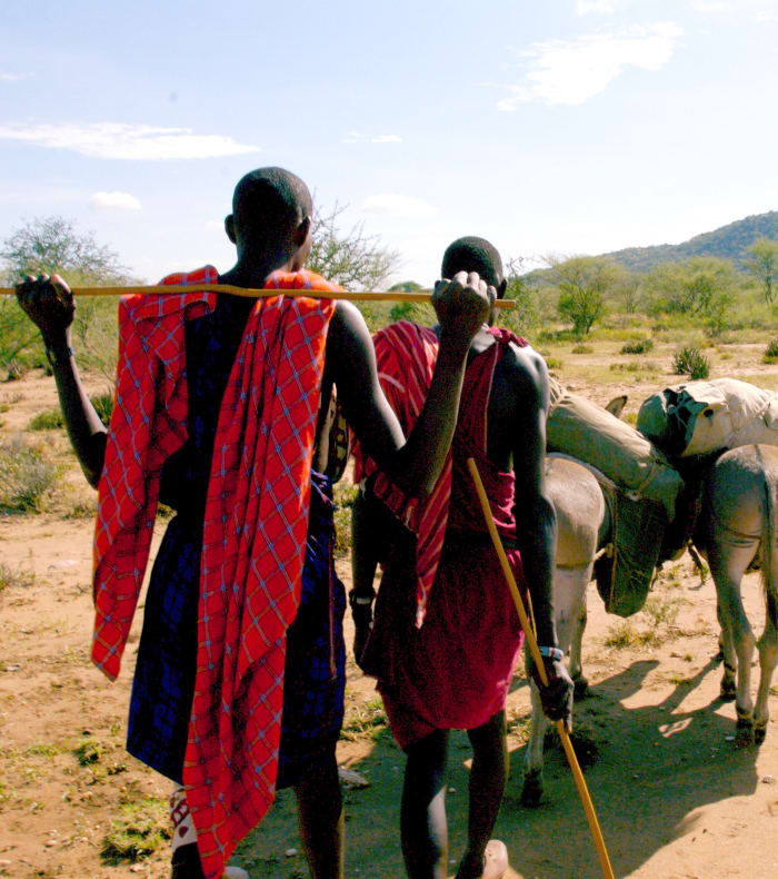 Pays Masaï et faune d'Afrique