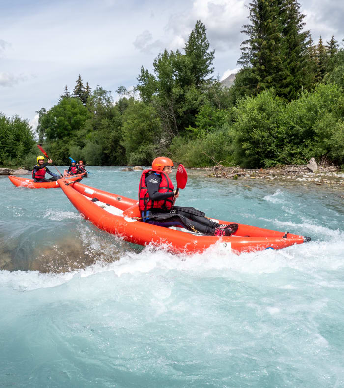 Raid Lac et Rivière dans les Alpes du Sud