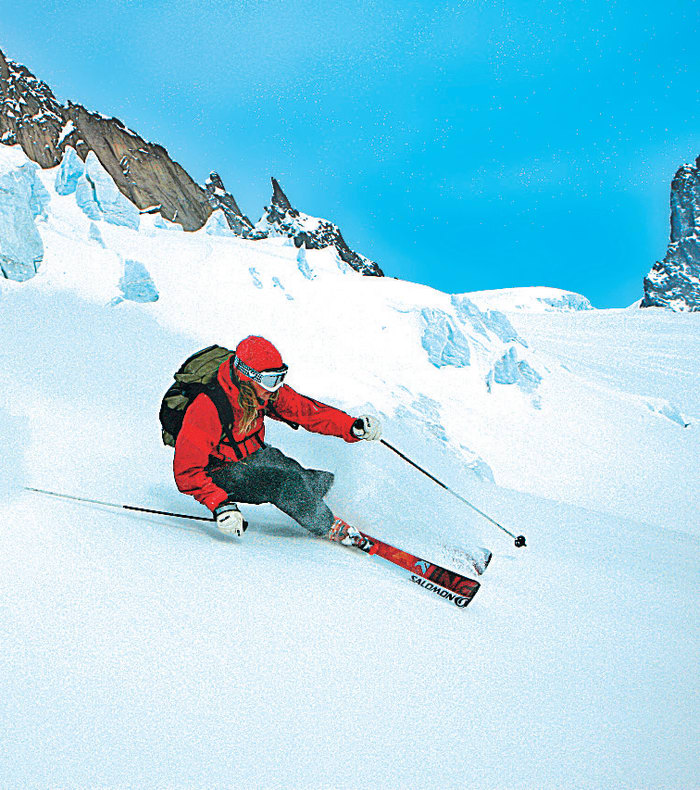 Ski hors-piste All Mountain Vallée Blanche