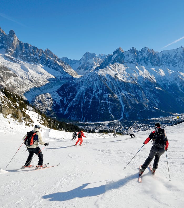 Skipakke Fuldtid Chamonix Dalen — billede 3