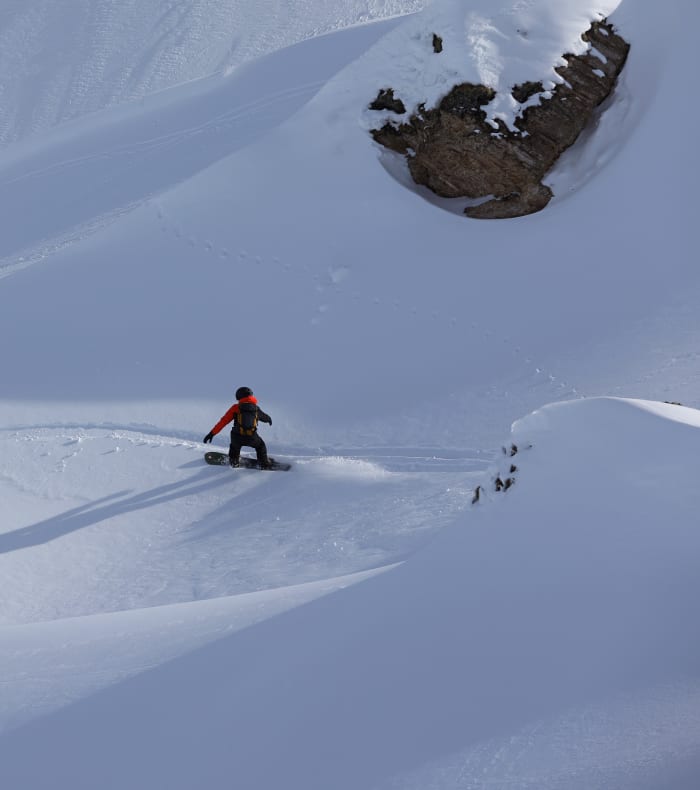 Snowboard hors-piste All Mountain