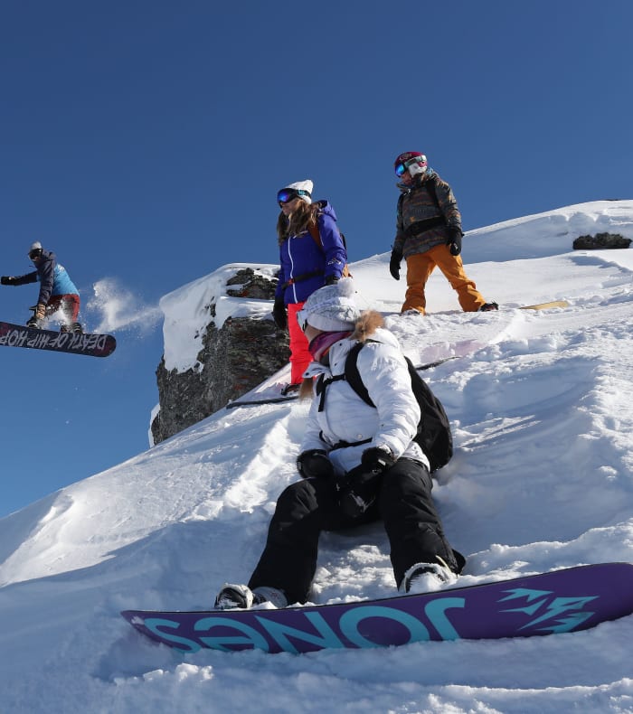 Snowboard hors-piste All Mountain