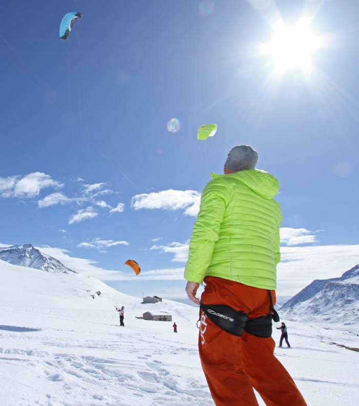 Snowkite — billede 2