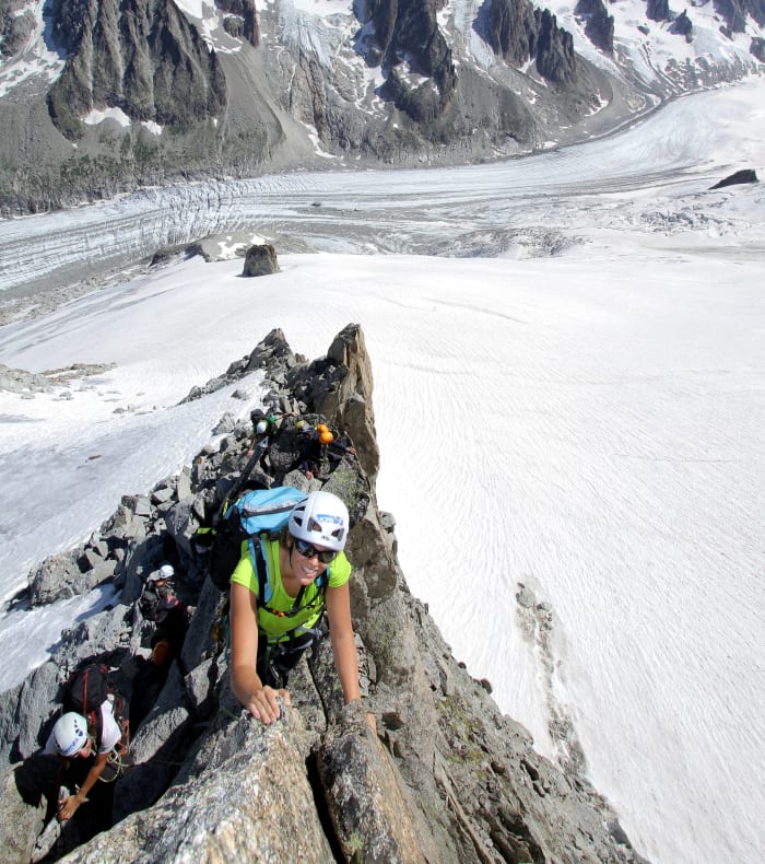 Breithorn-toppen 4164 m, første 4000 — billede 3