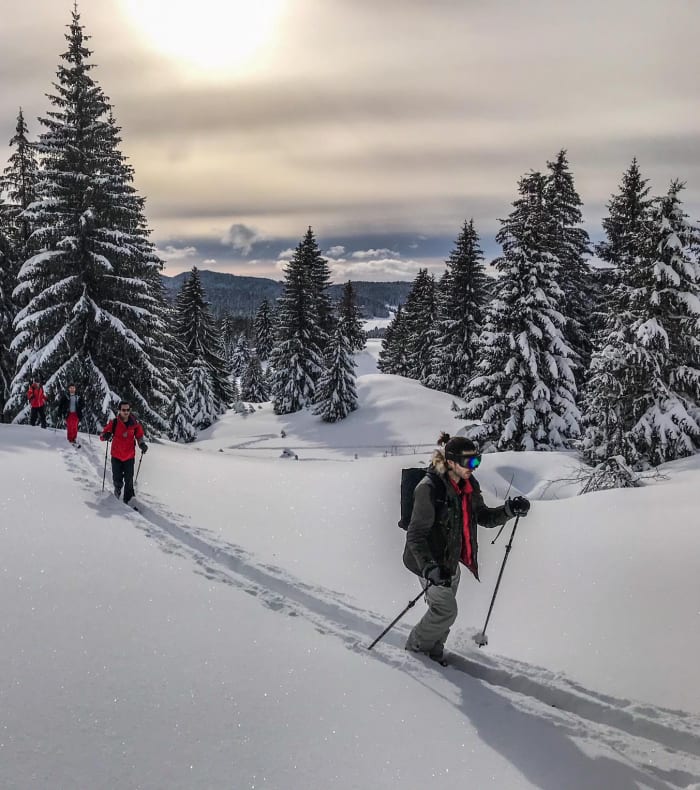 Trail sur la Haute Chaîne du Jura