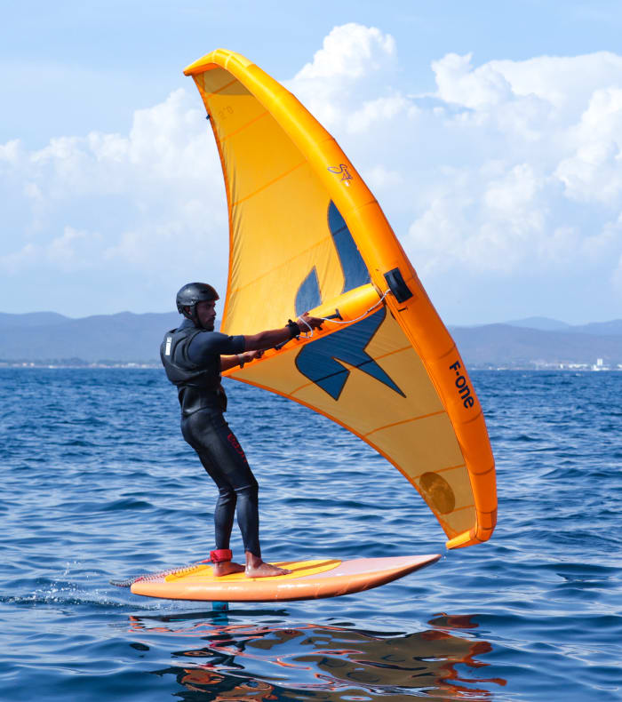 Wingfoil på Giens-halvøen