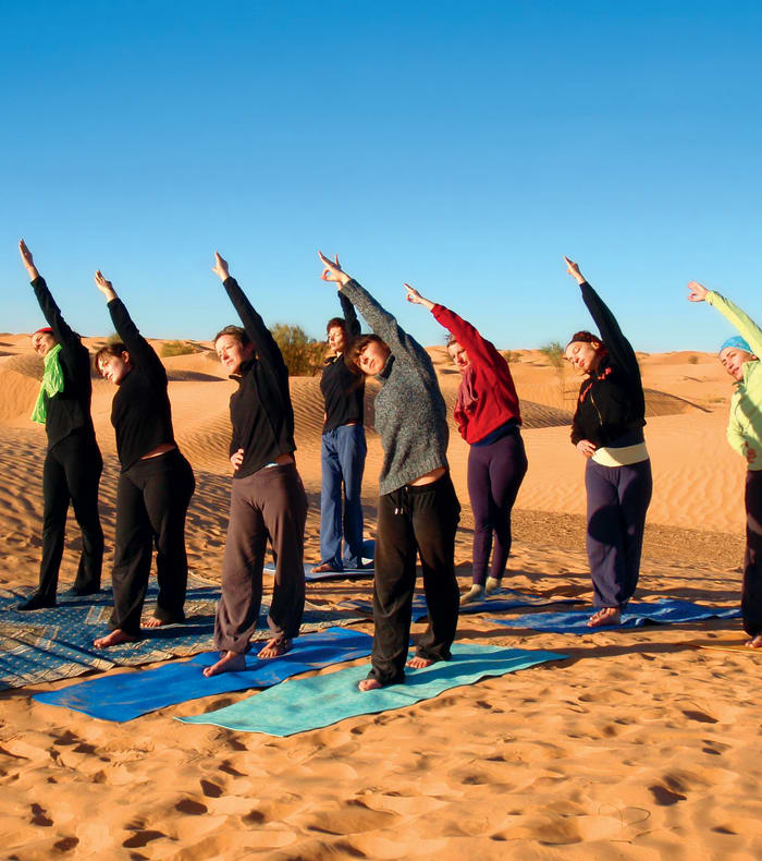 Yoga i naturen