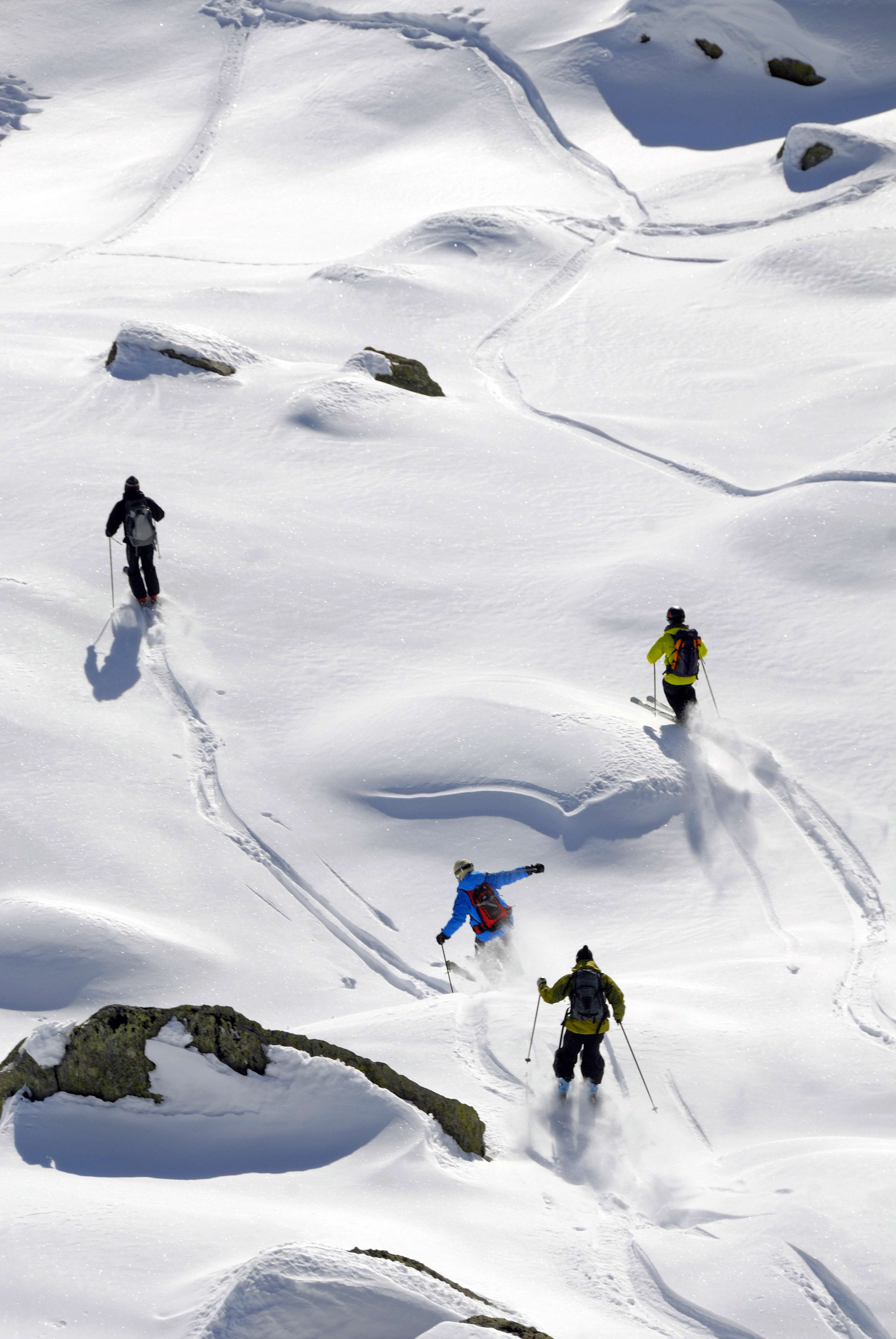 Freerando ski i højfjeldene — billede 2