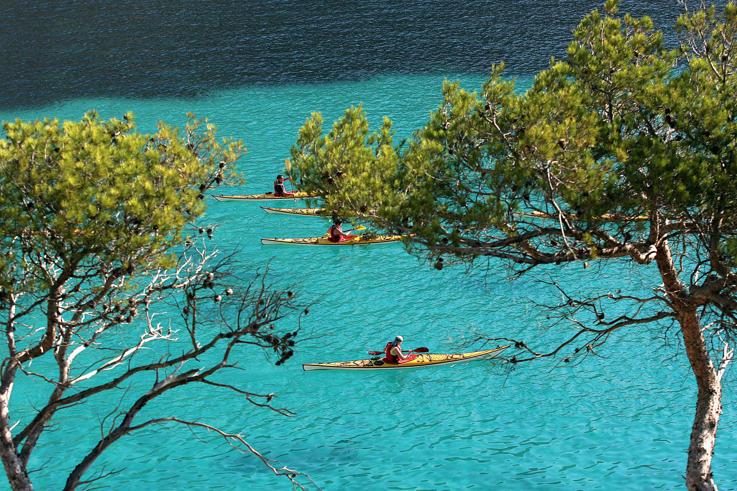 4 dages / 4 nætters "Break" – udforskning af calanques i havkajak – relateret UCPA rejse