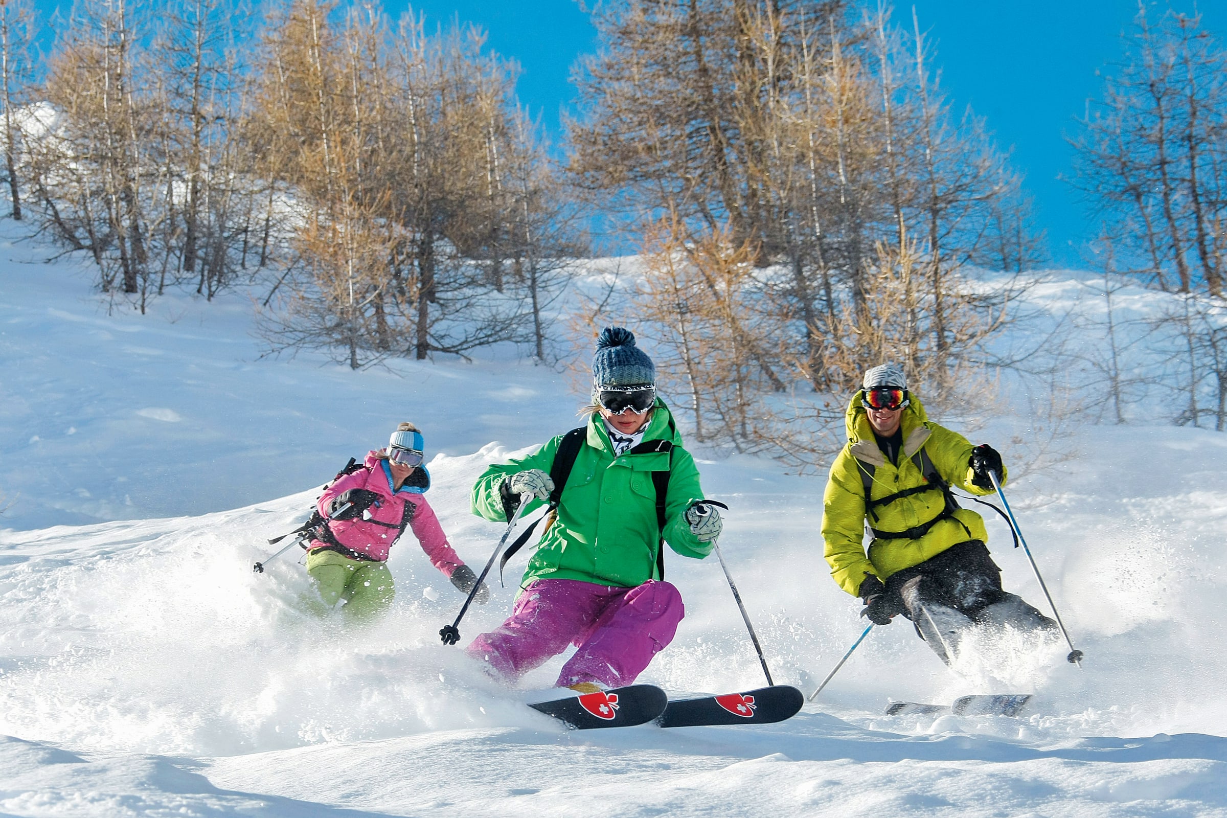 Ekspert offpist ski — billede 1