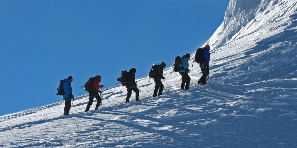 Bishorn-topmødet 4159 m – relateret UCPA rejse