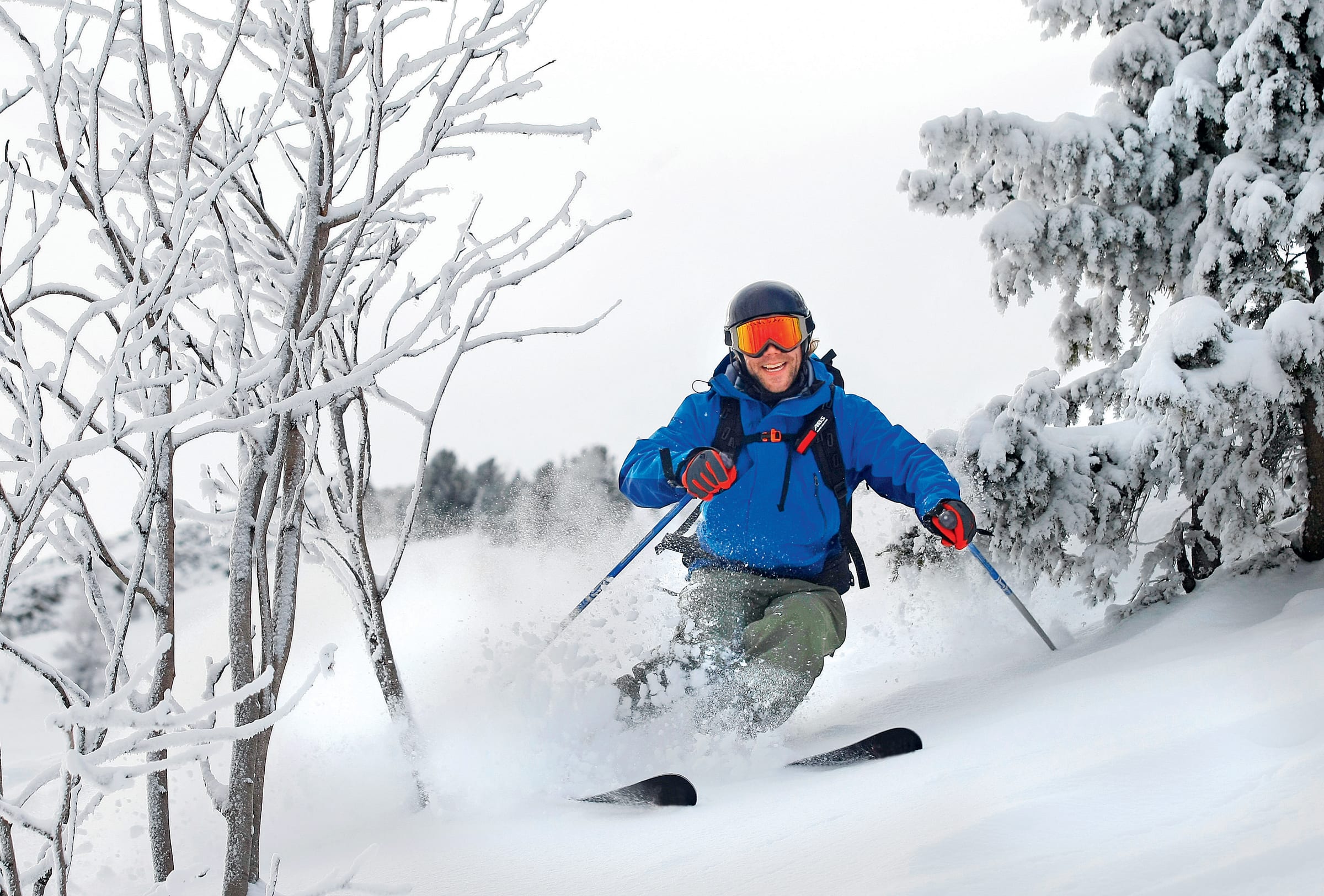 All Mountain Off-piste ski Halv tid — billede 2
