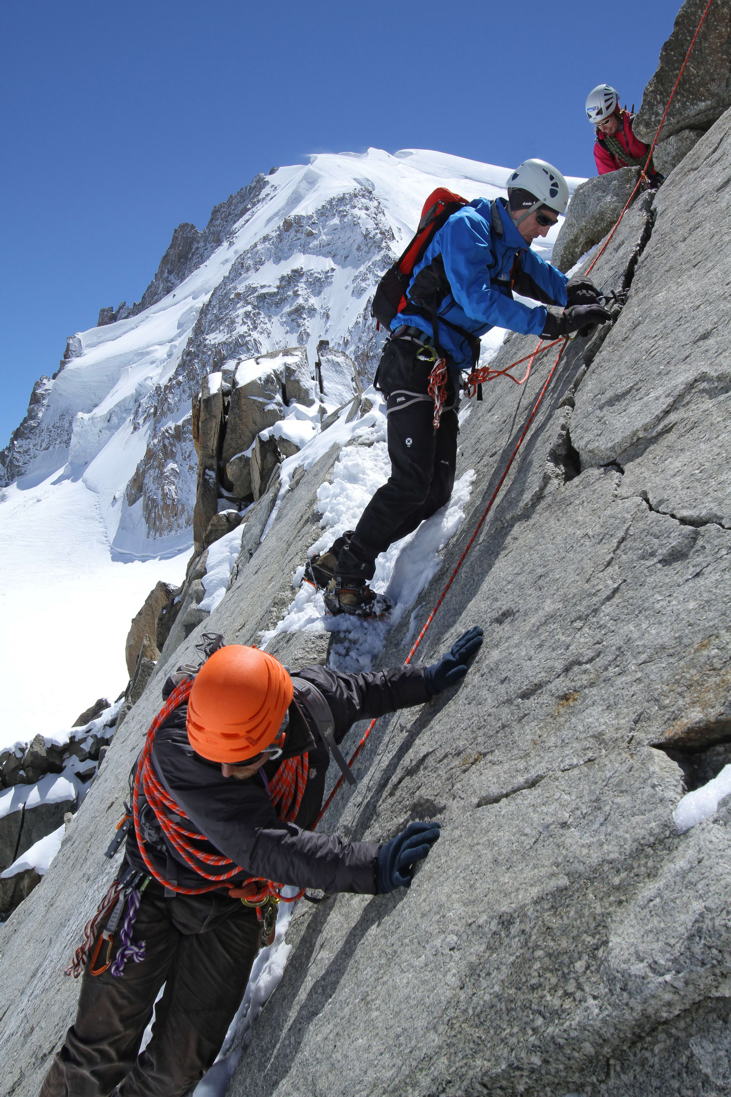 Toppen af Monte Rosa 4554 m – relateret UCPA rejse
