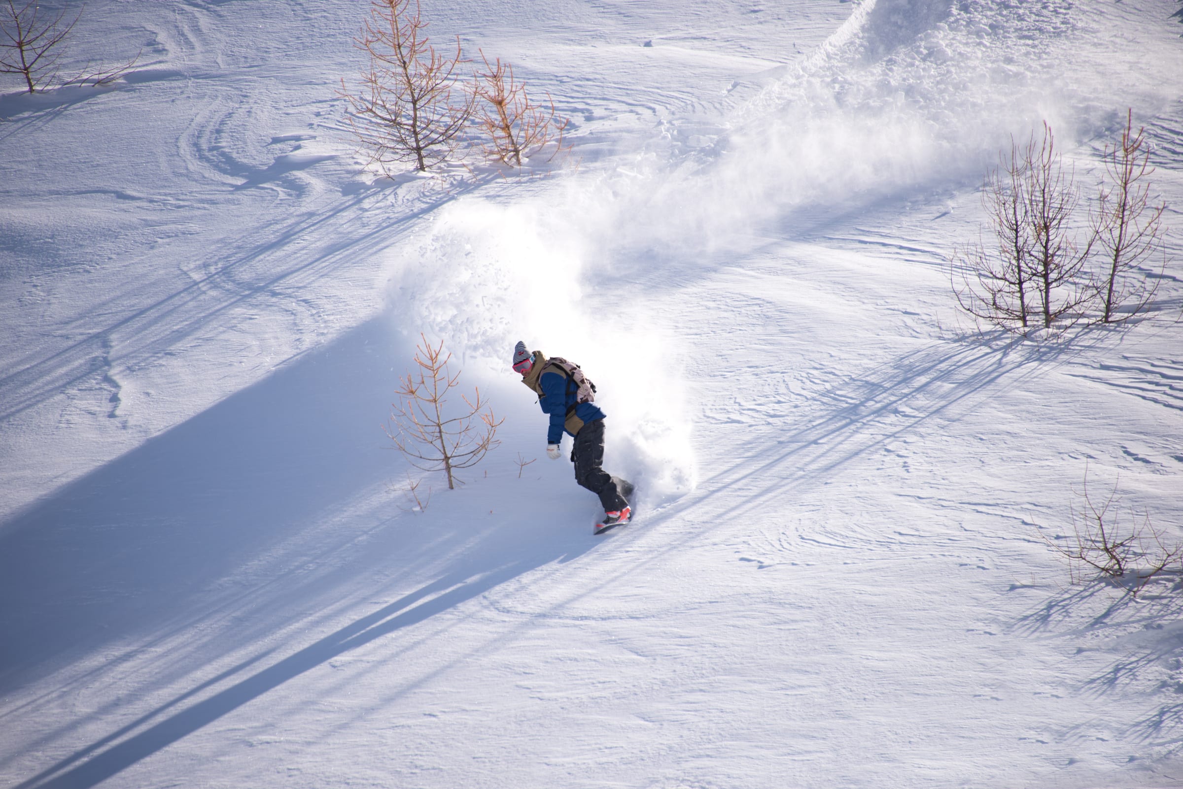 Ekspert off-piste snowboard — billede 2