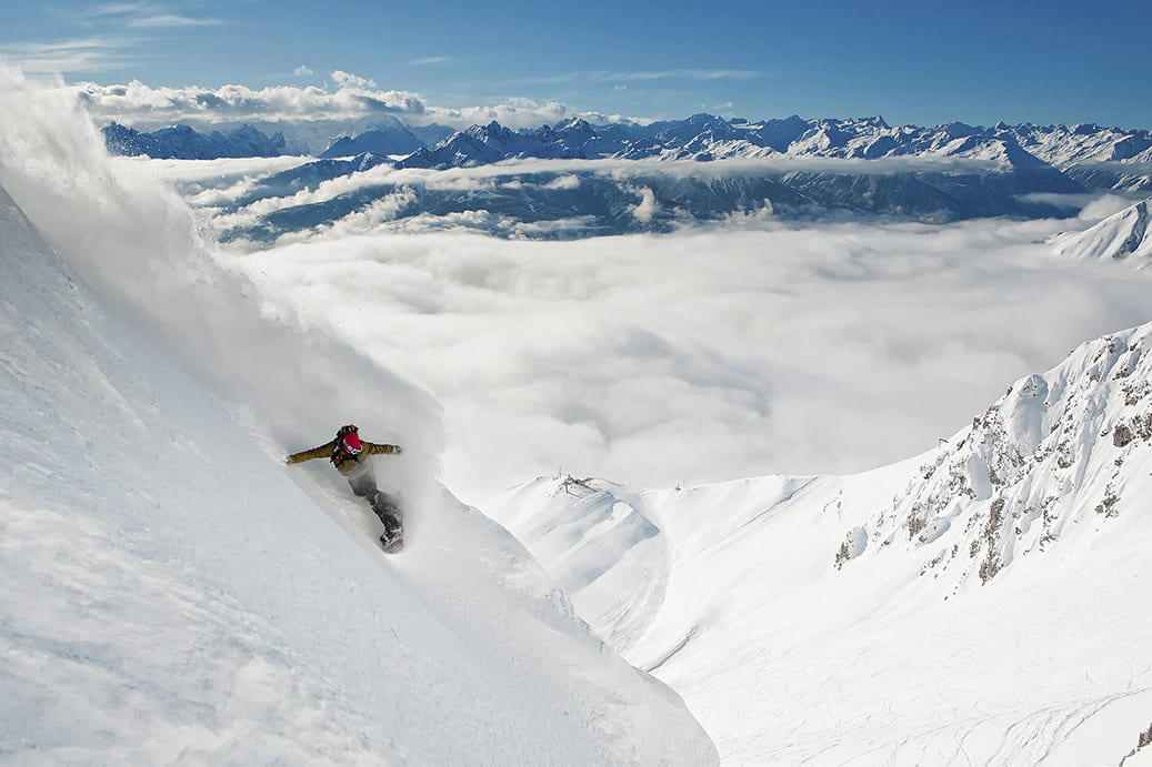 Splitboard i høj bjergside – relateret UCPA rejse