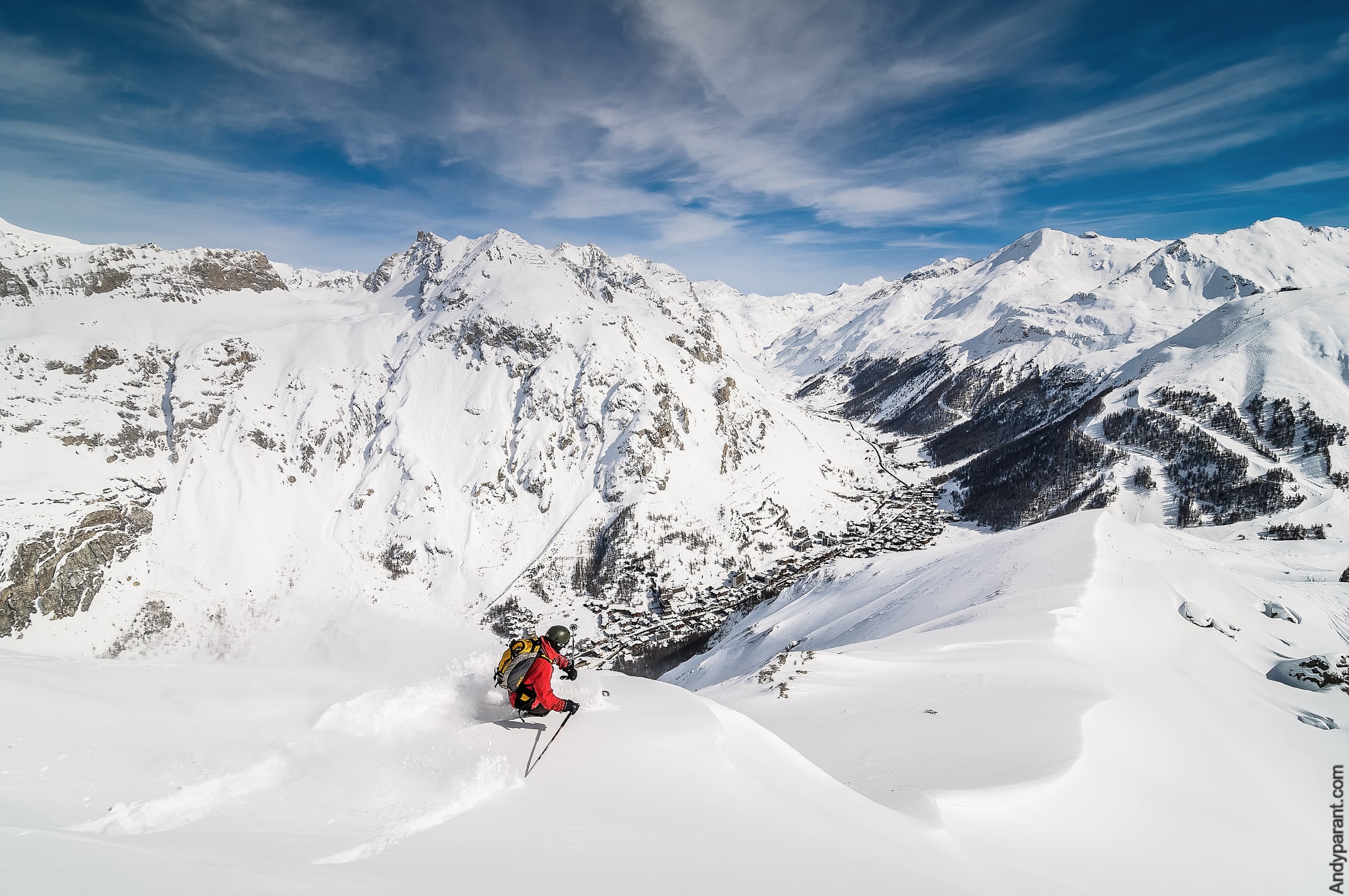 Ekspert offpist ski — billede 3