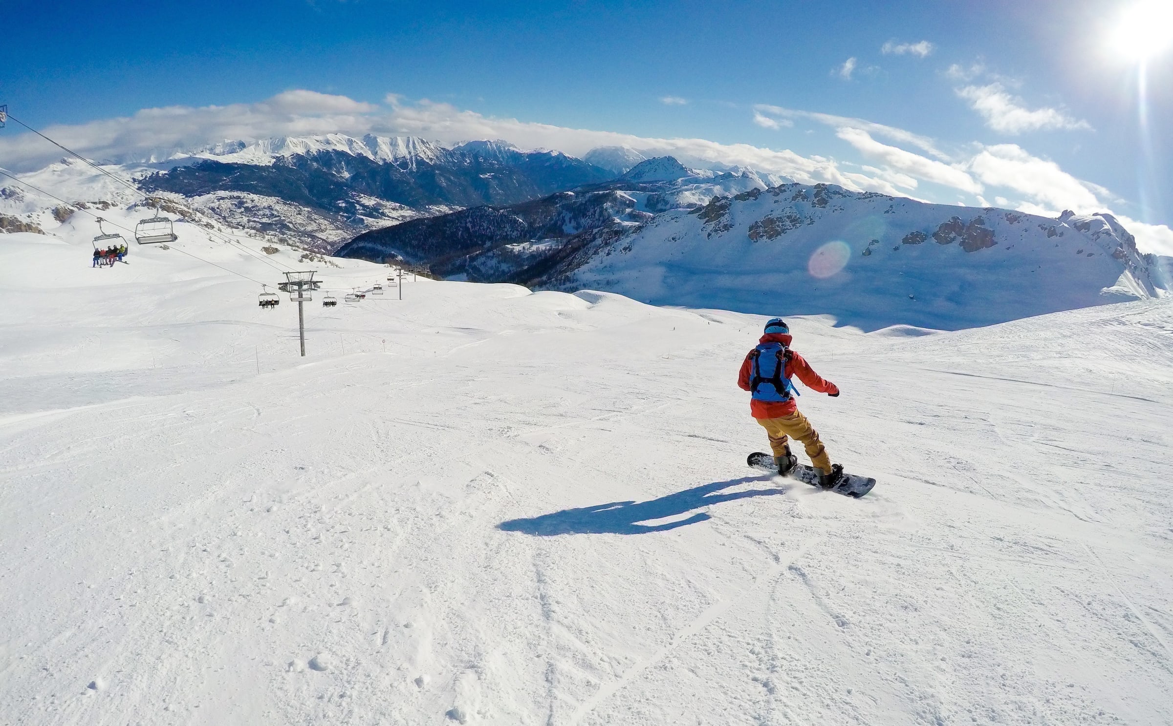 Snowboardpakke Halvtid – relateret UCPA rejse