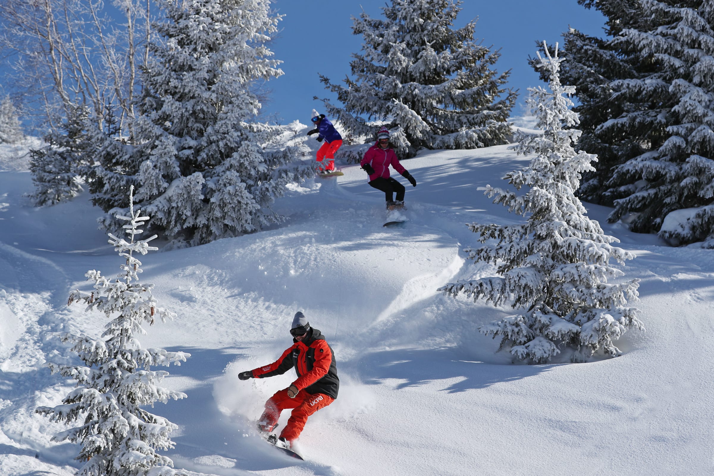 Ekspert-snowboard off-piste Big Rides – relateret UCPA rejse