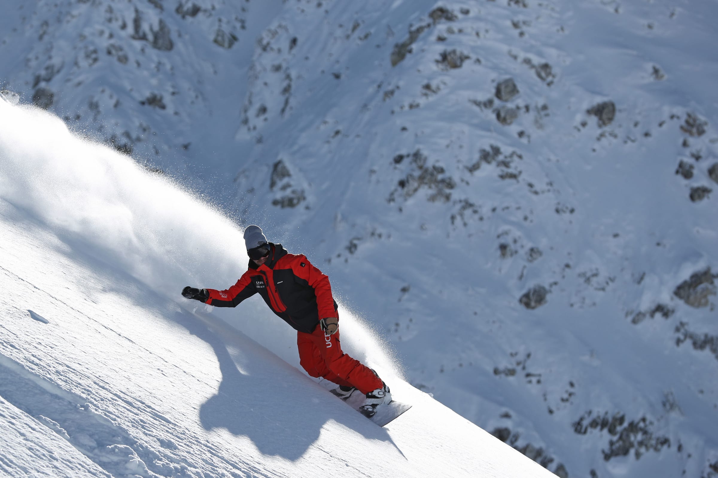 Opdagelse af off-piste Snowboard — billede 4