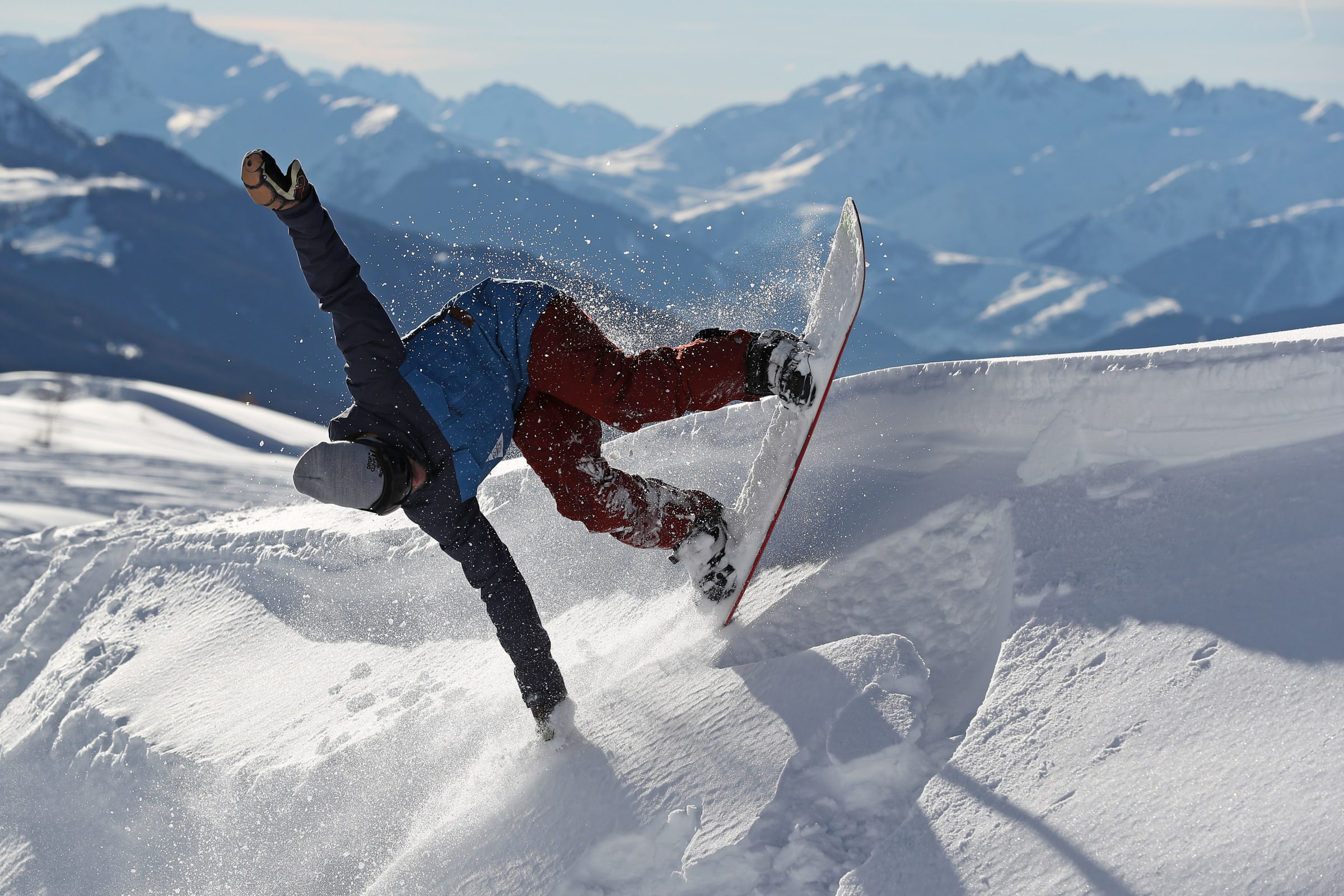 Freestyle ski eller snowboard for øvede — billede 1