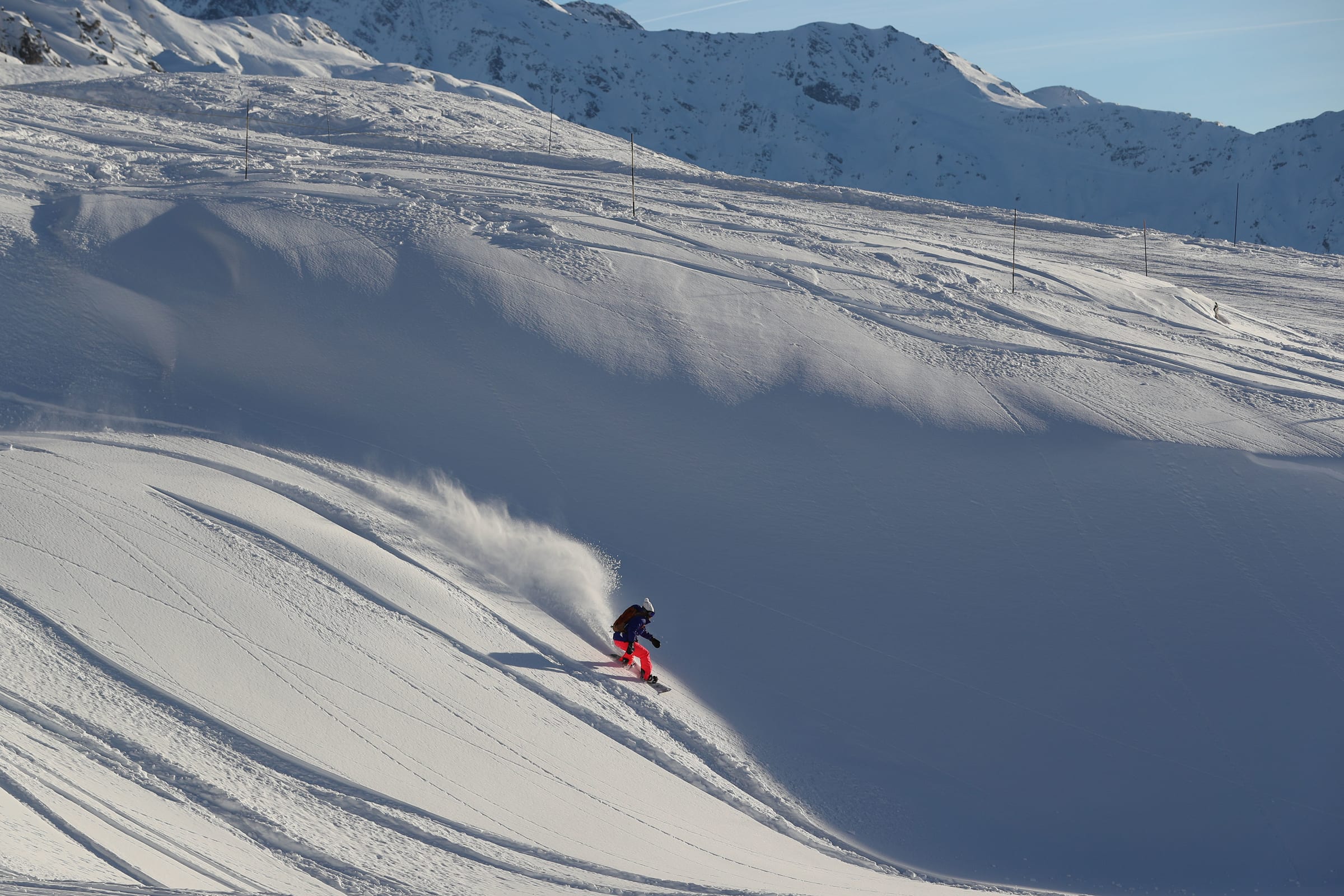 Opdagelse af off-piste Snowboard — billede 2