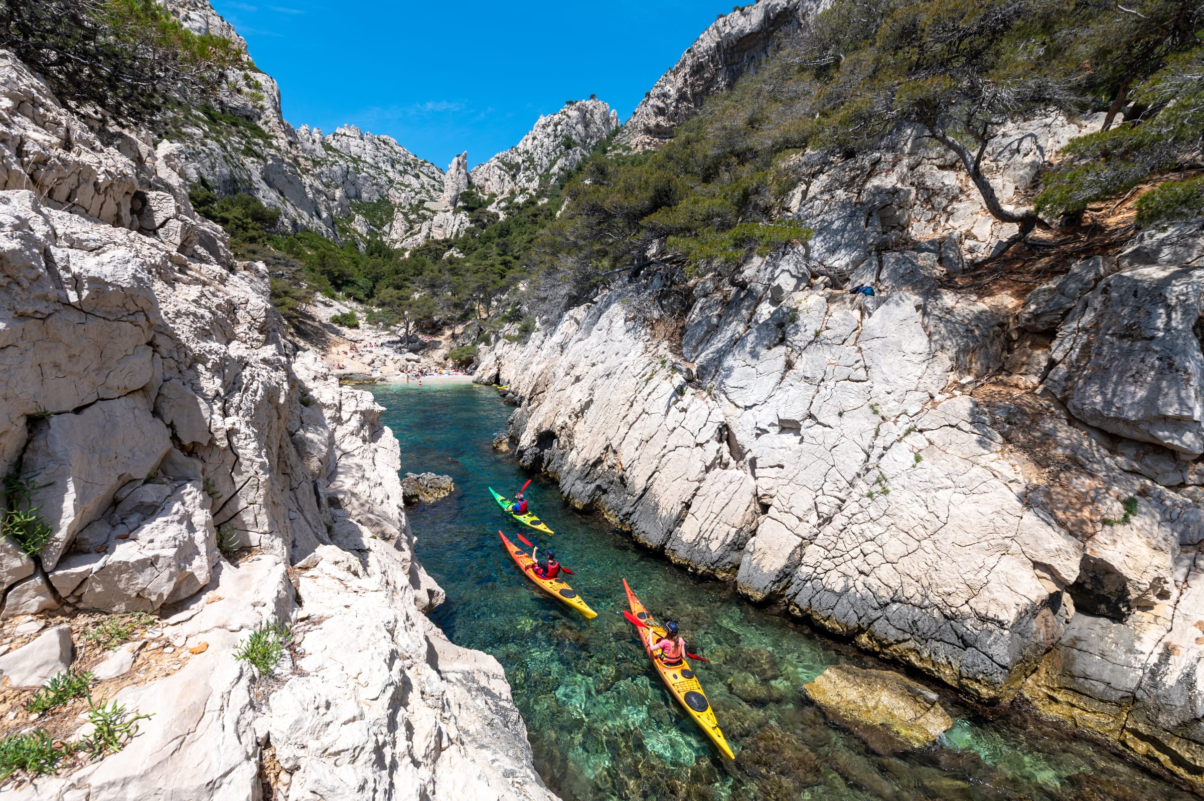 Opdagelse af Calanques i havkajak — billede 4