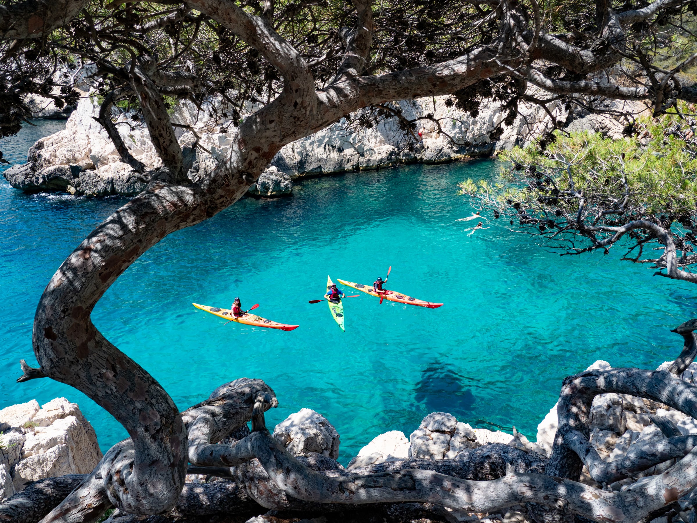 Opdagelse af Calanques i havkajak — billede 1