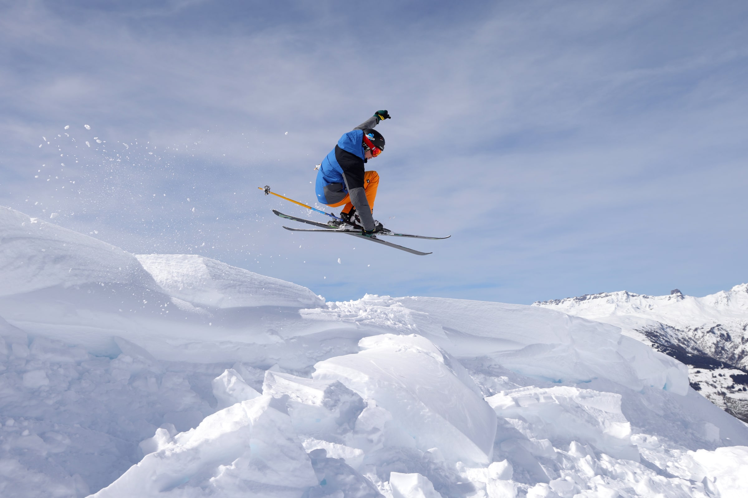 Freestyle ski eller snowboard for øvede — billede 4