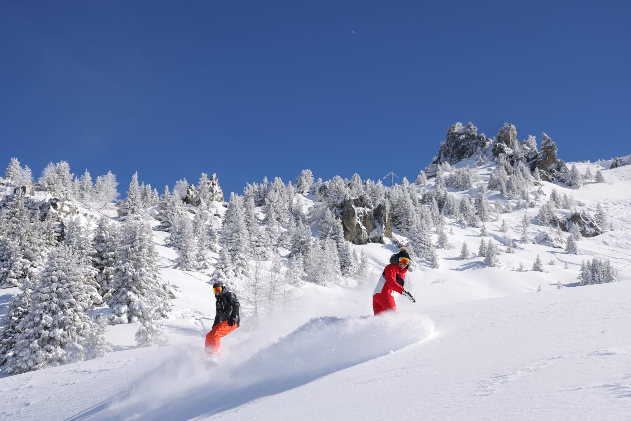 Opdag offpiste-snowboard — billede 3