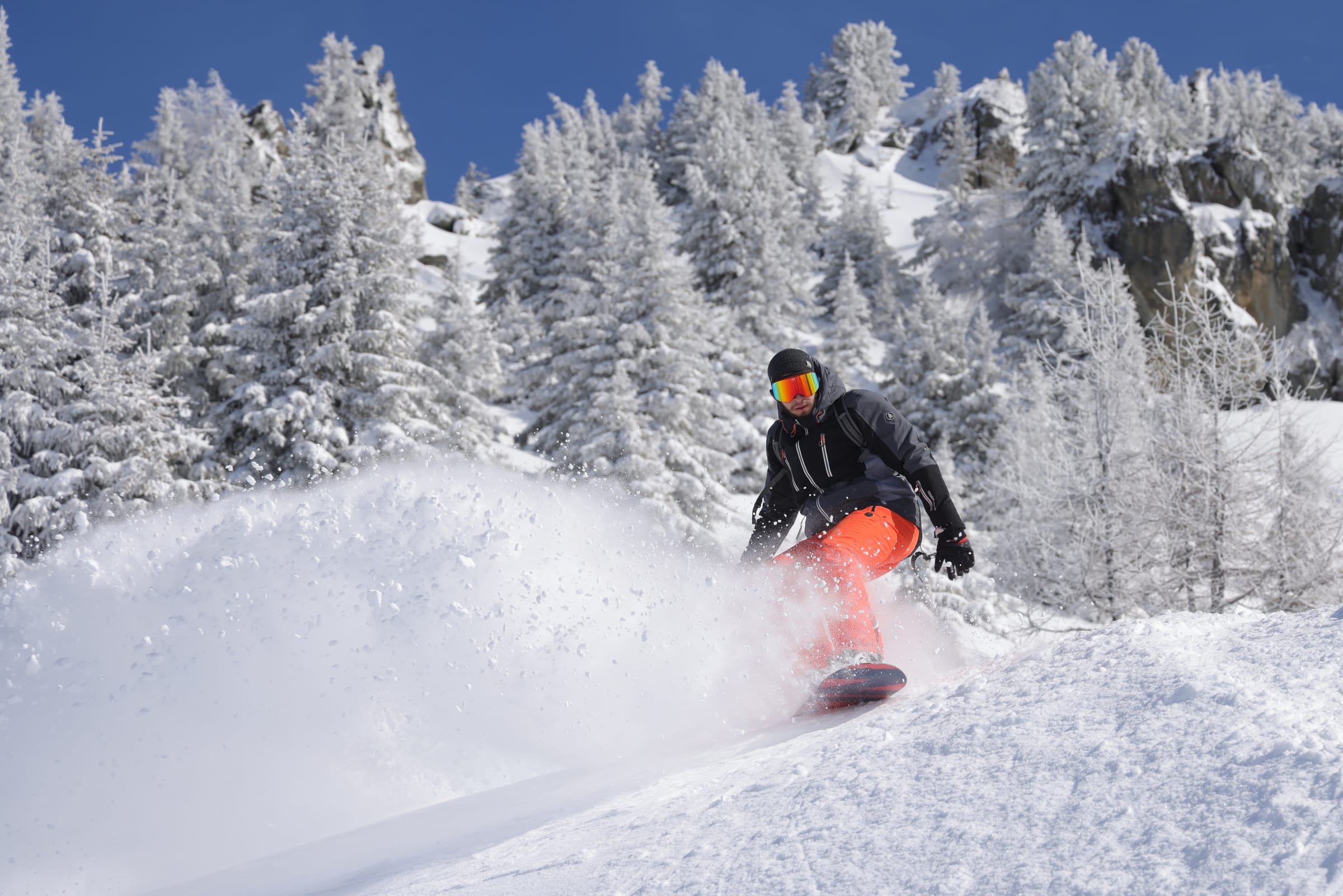 Ekspert off-piste snowboard — billede 3