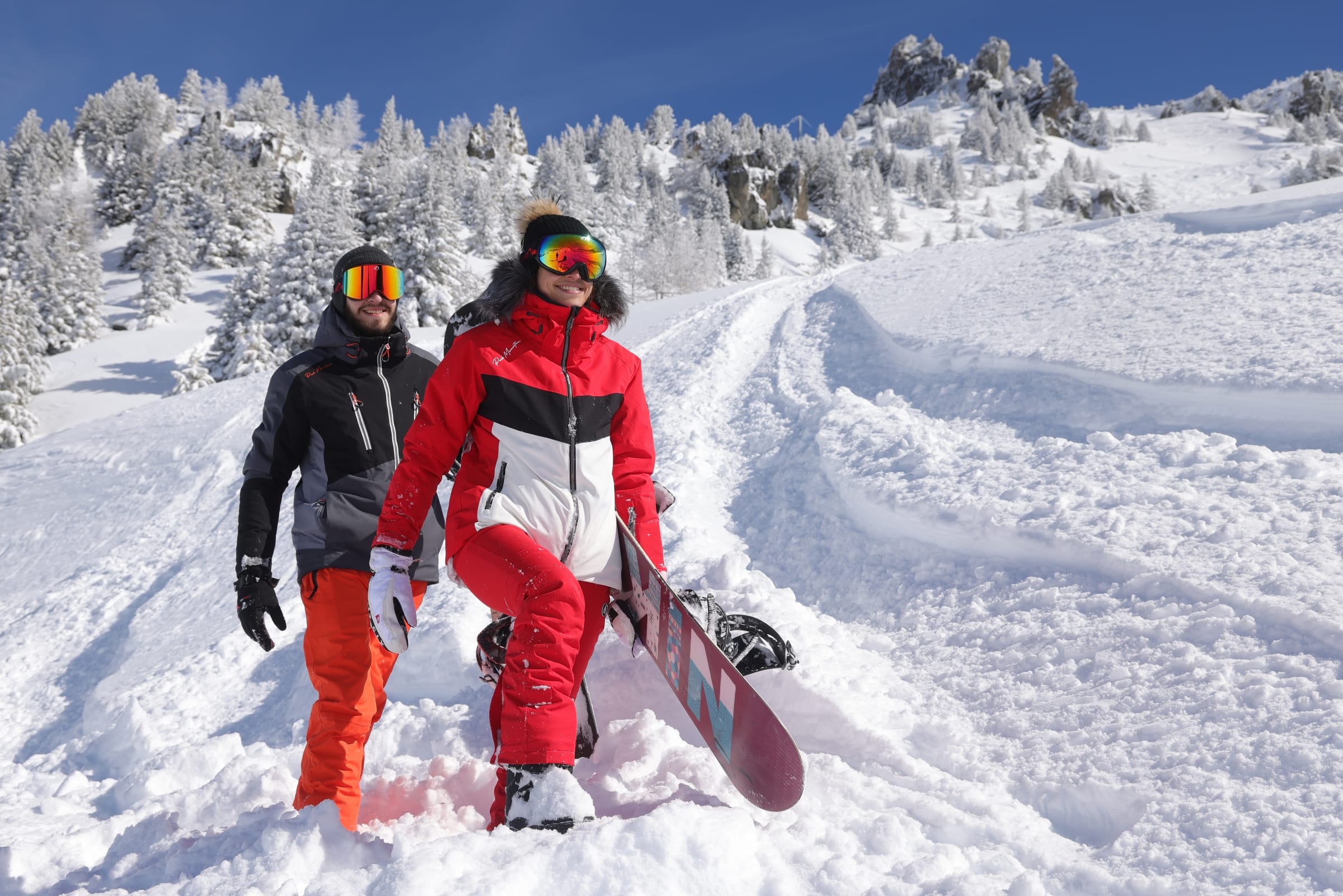 Opdag offpiste-snowboard — billede 1