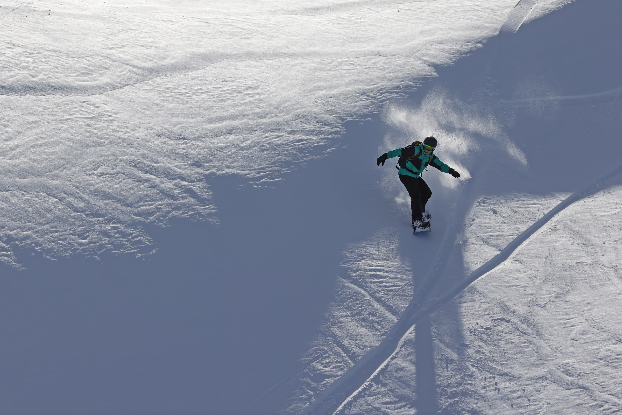 Opdagelse af offpiste snowboarding — billede 2