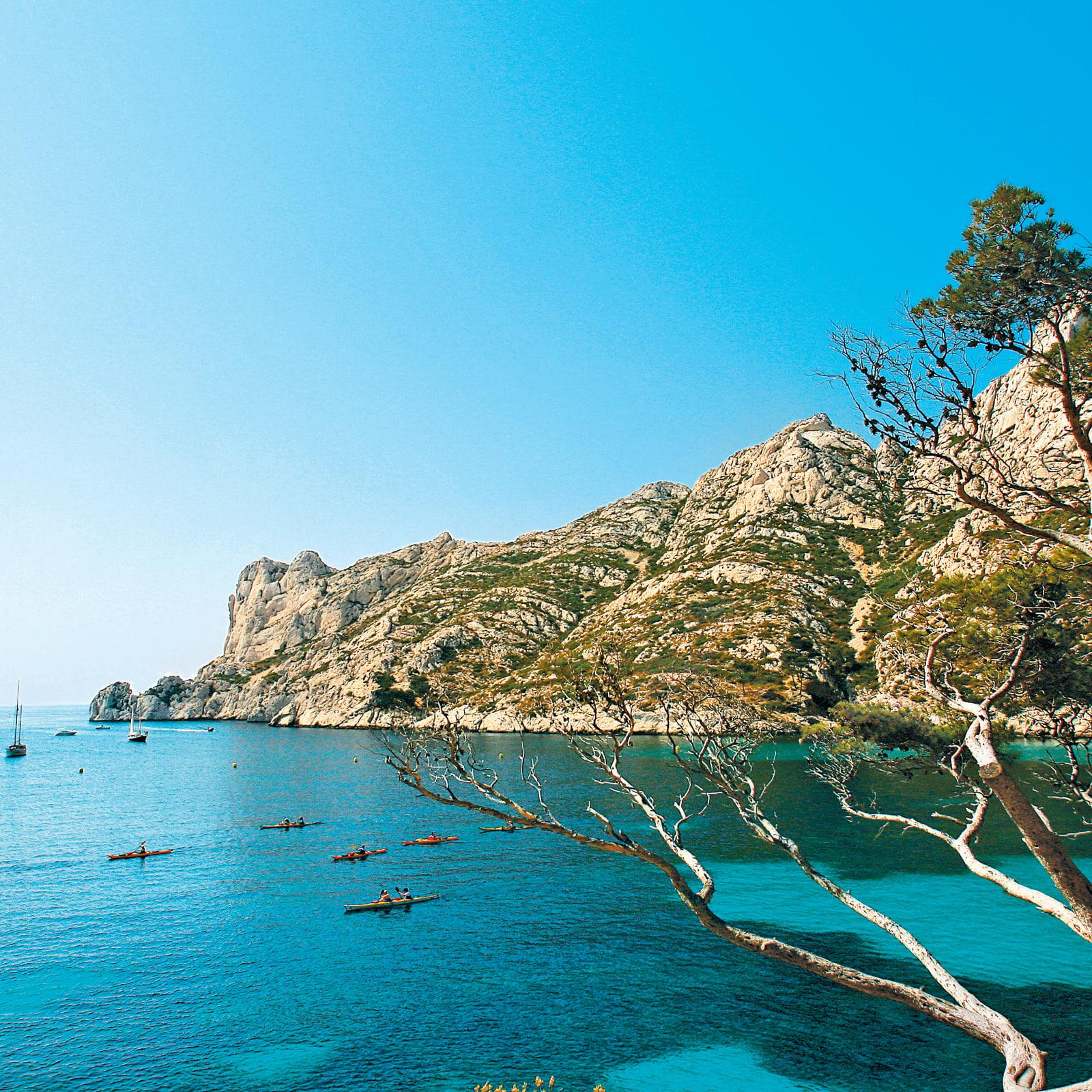 Opdagelse af Calanques i havkajak